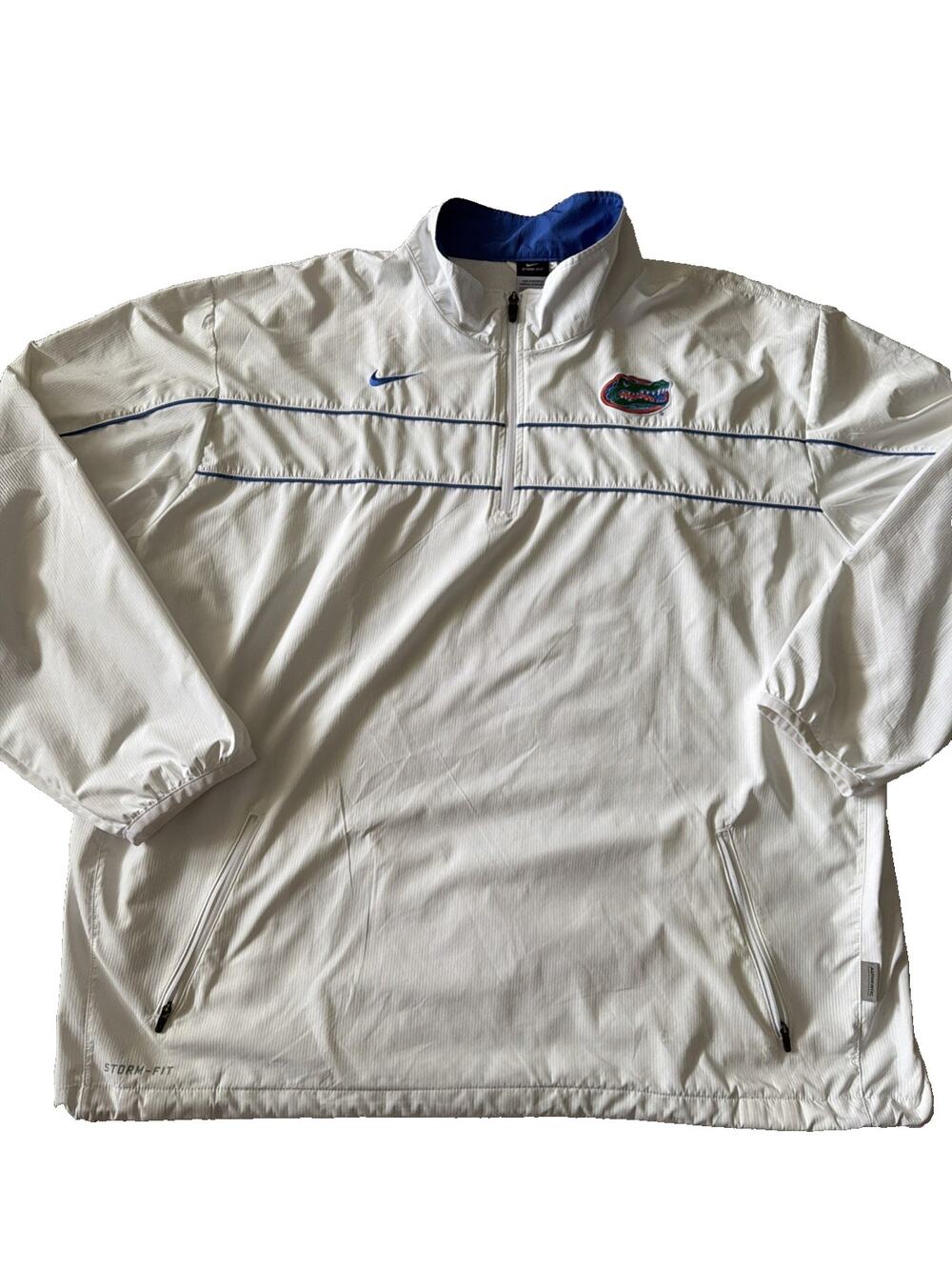 Florida Gators Pullover 1/4 ZIP Jacket Men's XXL NCAA Football Nike Storm-FIT